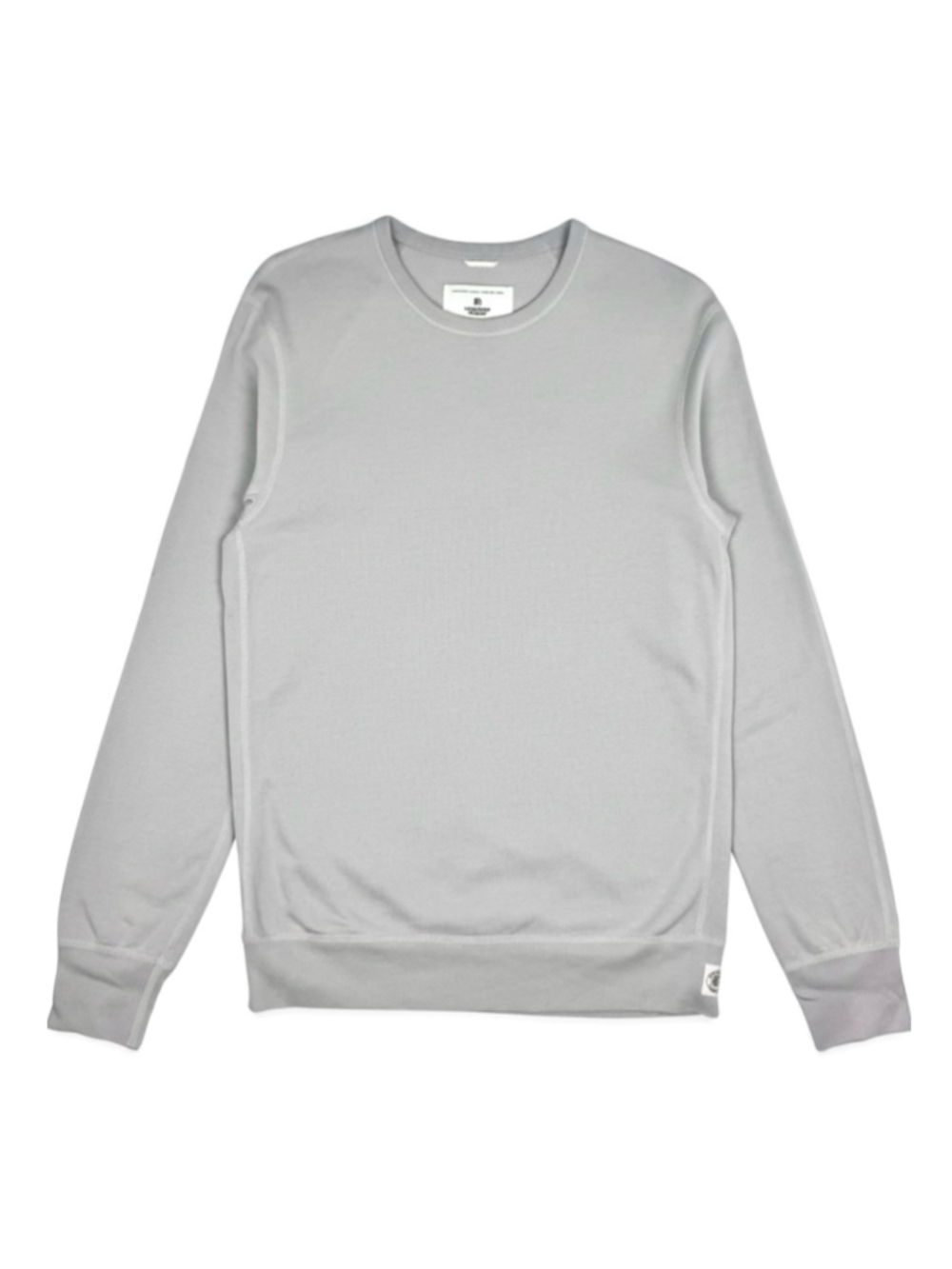 Reigning Champ Ice Blue Midweight Terry Crewneck Sweatshirt Size Small